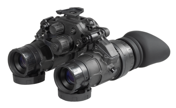 AGM Global Vision 12UN512941143111 UNVG-51 3AL1 Night Vision Goggles Black 1x 64-72 Ip/mm Resolution