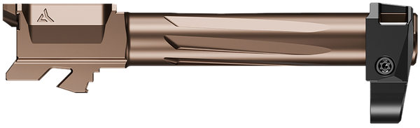 Radian Weapons R0845 Ramjet & Afterburner Combo 9mm Luger Compatible w/ Glock 48, Bronze Stainless Steel