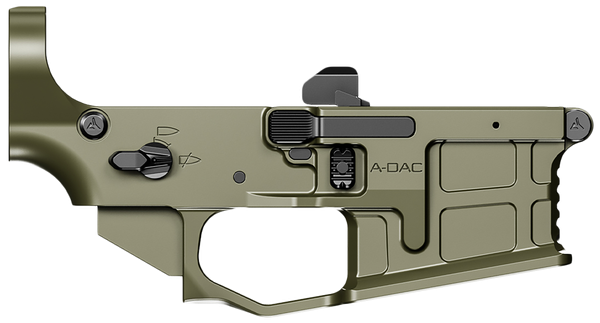 Radian Weapons R0391 A-DAC 15 Lower Receiver OD Green, Fully Ambi Controls, Talon 45/90 Safety, Ext. Bolt Catch, Left-Side Mag Release, Right-Side Bolt Release, Enhanced Takedown Pins