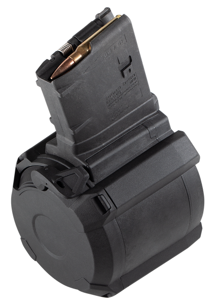 Magpul MAG993BLK PMAG GEN M3 50rd Drum 308 Win/7.62x51mm NATO Fits AR-10/M110/SR25 Black Polymer
