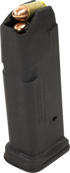 Magpul MAG550BLK PMAG GL9 15rd 9mm Luger Compatible w/Glock 19 Black Polymer