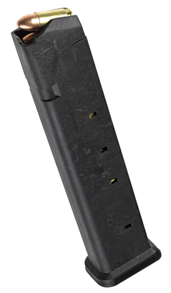 Magpul MAG662BLK PMAG GL9 27rd 9mm Luger Compatible w/Glock 19 Black Polymer