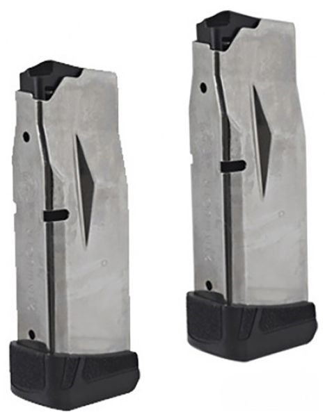 Ruger 90716 Max-9 Value Pack 12rd 9mm Luger E-Nickel Steel 2 Per Pack