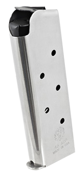 Ruger 90664 SR1911 Officer 7rd 45 ACP Stainless Steel