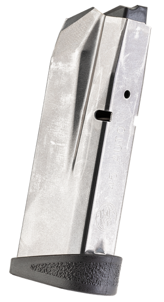 Smith & Wesson 194920000 M&P Compact 8rd 45ACP Black Base Plate Steel