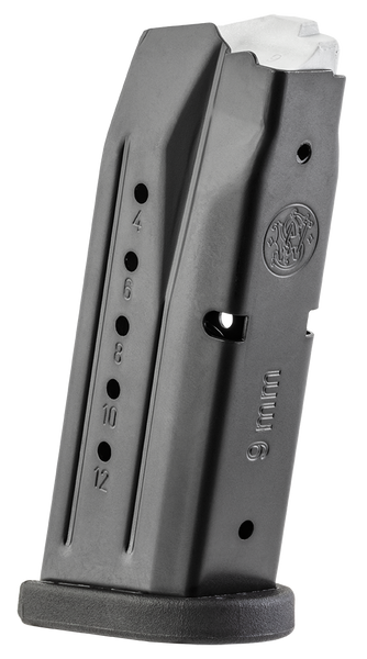 Smith & Wesson 194540000 M&P Compact 12rd 9mmLuger Blued Steel