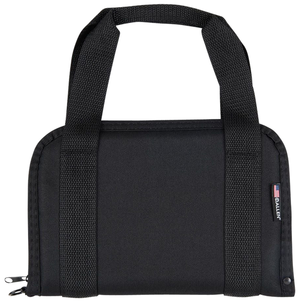 Allen 3640 Pistol Tote  Black Endura 11.50" Long Lockable Holds 1 Handgun