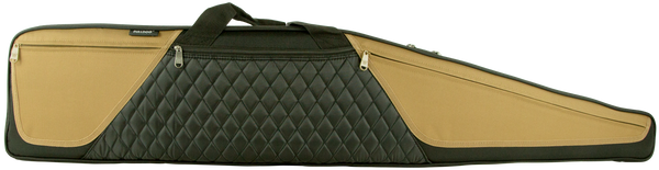 Bulldog BD36044 Elite Rifle Case 44" Black w/Tan Panels Water-Resistant Nylon