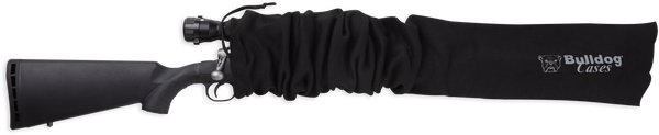Bulldog BD152 Gun Sock  52" Oversized Scoped Rifle  Moisture Resistant Black
