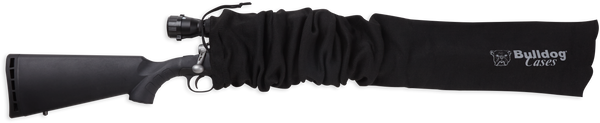 Bulldog BD152 Gun Sock  52" Oversized Scoped Rifle  Moisture Resistant Black