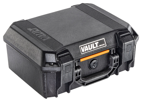Pelican VCV200 Vault Case Medium Black Polymer Holds 2 Handguns