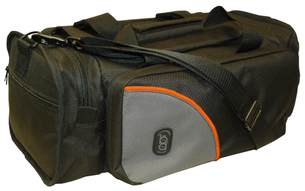 Bob Allen BA450 Club  Black/Gray Ripstop Nylon Holds 2 Handguns