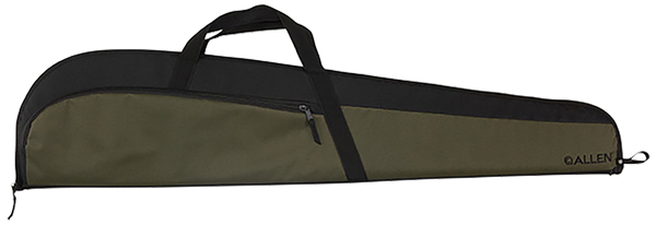 Allen 69346 Powell Rifle Case 46" Green w/Black Trim 600D Polyester, Foam Padding, Large Accessory Pocket & Lockable Zippers