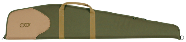 Bob Allen 16511 Classic Rifle Case 48" Olive Green/Khaki 600D Polyester Foam Padding