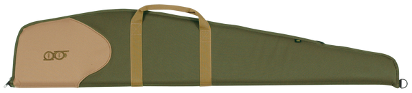 Bob Allen 16510 Classic Rifle Case 44" Olive Green/Khaki 600D Polyester Foam Padding