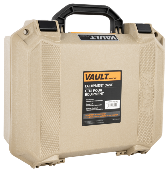 Pelican VCV2000020FDE Vault Medium Case Flat Dark Earth Polymer