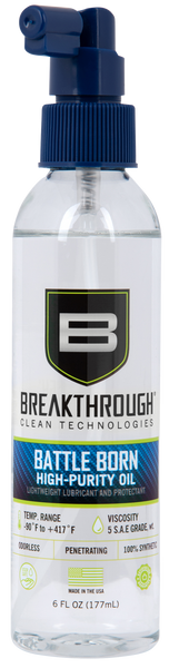 Breakthrough Clean BTO6OZ Battle Born High-Purity Oil 6 oz Spray