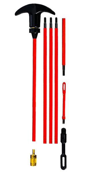 KleenBore SAF301 SAF-T-CLAD Universal Classic Cleaning Kit .22 - .45 Cal Handgun/Rifle/All Gauge Shotguns