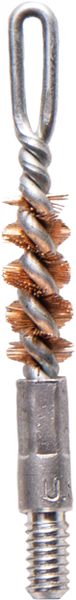 KleenBore A180PH Patch Holder Brush  .30/ .300 Blackout/ .308/ 7.62mm Rifle 8-32" Thread Phosphor Bronze Bristles