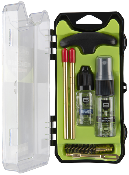 Breakthrough Clean BTECC40 Vision Series Cleaning Kit 40 Cal & 10mm Pistol/10 Pieces Multi-Color