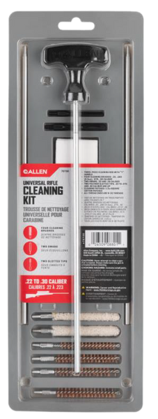 Allen 70730 Universal Cleaning Kit 22-30Cal Rifle