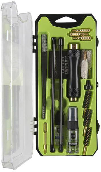 Breakthrough Clean BTCCCHGPCC Vision Series Cleaning Kit Handgun/Pistol Caliber Carbine, Nylon Bristles, 15 Pieces, Plastic Case