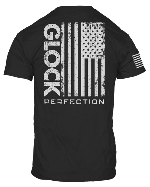GLK AP96393 PERFECTION FLAG TEE L   BLK