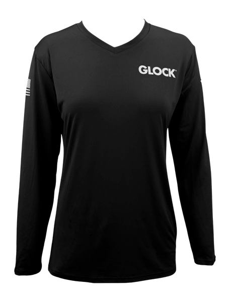 GLK AP96422 LADIES PERFORMANCE SHIRT BLK M
