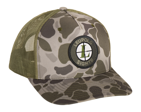 LEU 185996 DUCK CAMO     GREEN          TRUCKER