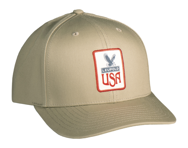 LEU 187750 EAGLE BADGE   KHAKI          TRUCKER