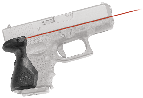 Crimson Trace 0132501 Lasergrips  Compatible w/ Glock Gen4 25/27/33, Red Laser Black Polymer