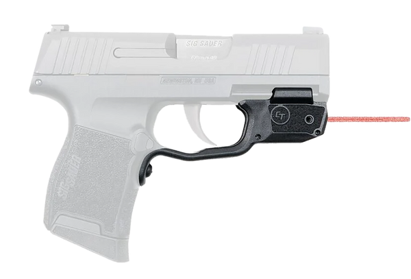 Crimson Trace 0181501 Laserguard  Fits Sig P365/P365XL/P365SAS, Red Laser Black Polymer Trigger Guard Mount