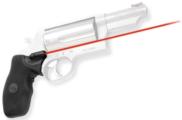 Crimson Trace 0124501 Lasergrips  Fits Taurus Judge/Tracker, Red Laser Black Polymer