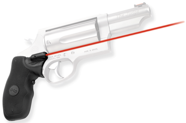 Crimson Trace 0124501 Lasergrips  Fits Taurus Judge/Tracker, Red Laser Black Polymer
