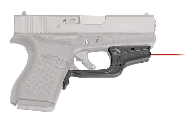 Crimson Trace 0143801 LG-443 Laserguard  Compatible w/Glock 42/43, Red Laser Black Polymer