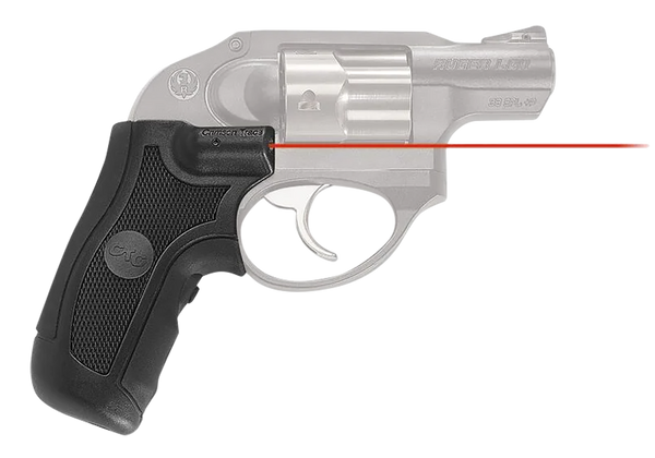 Crimson Trace 0143301 Lasergrips  Fits Ruger LCR/LCRx, Red Laser Black Polymer