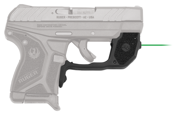 Crimson Trace 0173001 Laserguard  Ruger LCP II, Green Laser Black Polymer