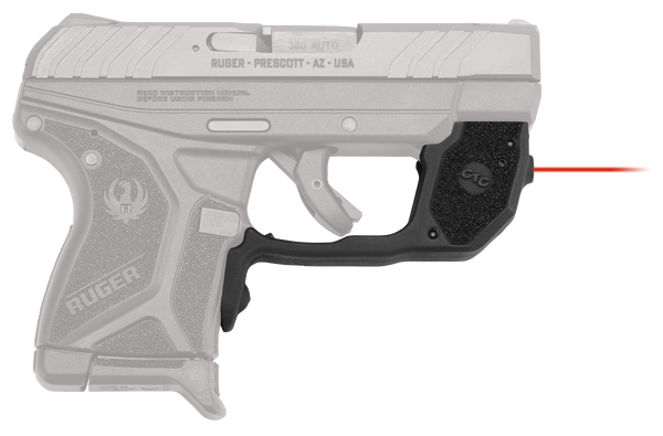 Crimson Trace 0173101 Laserguard  Ruger LCP II, Red Laser Black Polymer