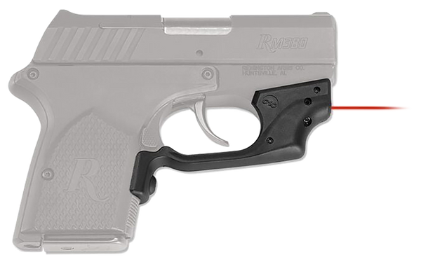 Crimson Trace 0145501 Laserguard  Remington RM380, Red Laser Black Polymer