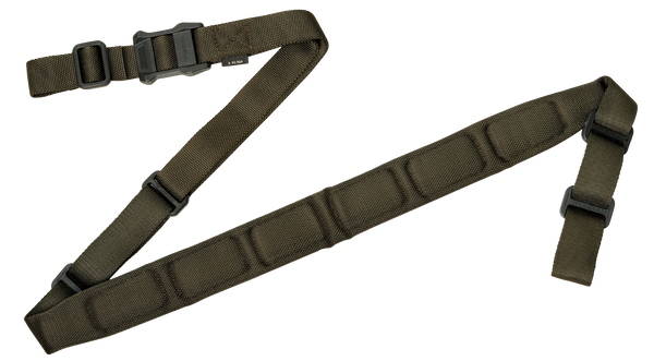 Magpul MAG545RGR MS1 Sling Ranger Green Nylon 48"-60" OAL Padded Two-Point Rifle