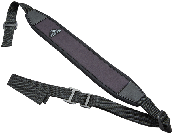 Butler Creek 80073 Easy Rider Rifle Sling Black Neoprene w/Sharkskin Back 48" OAL 2.5" Wide Adjustable Design