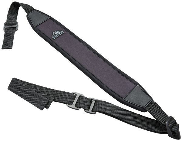 Butler Creek 80073 Easy Rider Rifle Sling Black Neoprene w/Sharkskin Back 48" OAL 2.5" Wide Adjustable Design
