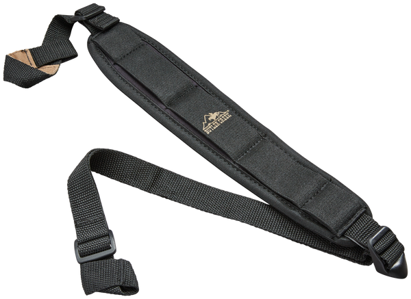 Butler Creek 80023 Comfort Stretch Shotgun Sling Black Neoprene w/Non-Slip Grippers 2.50" Wide Adjustable Design