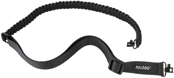 Bulldog BD835 Deluxe Rifle Sling Black Paracord Rifle