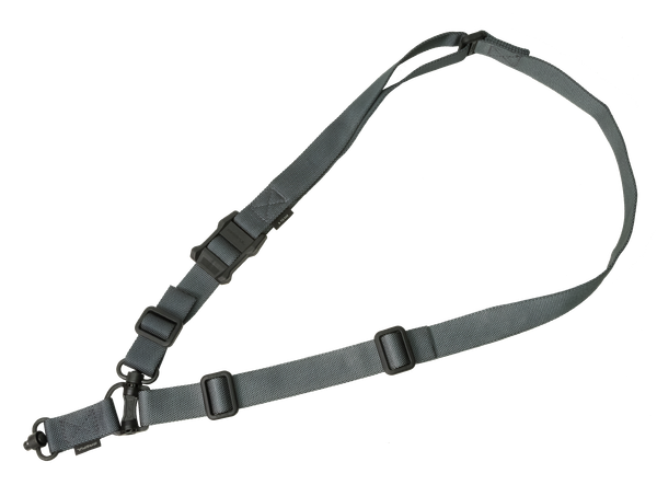 Magpul MAG518GRY MS4 Sling GEN2 Stealth Gray Nylon 48"-60" OAL Adjustable One-Two Point AR Platform