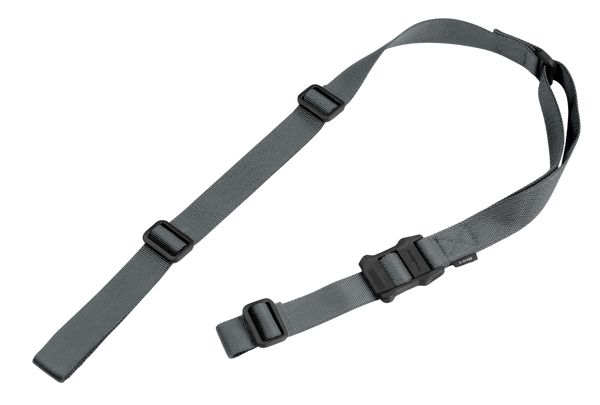 Magpul MAG513GRY MS1 Sling Gray Nylon 48"-60" OAL Adjustable Two-Point Rifle