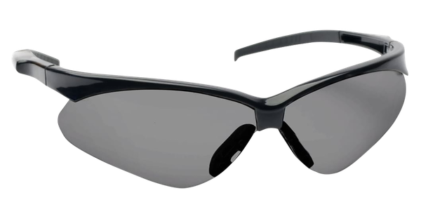 Walker's GWPSGLSMK Sport Glasses Crosshair Adult Smoke Gray Lens Polycarbonate Black Frame