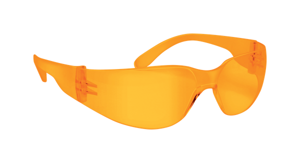 Walker's GWPWRSGLAM Sport Glasses Clearview Adult Amber Lens Polycarbonate Amber Frame