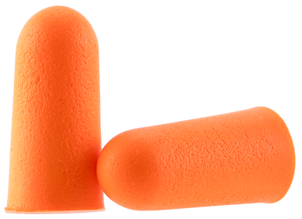Walker's GWPFP5PK Foam Ear Plugs  Foam 32 dB In The Ear Orange Adult 5 Pair