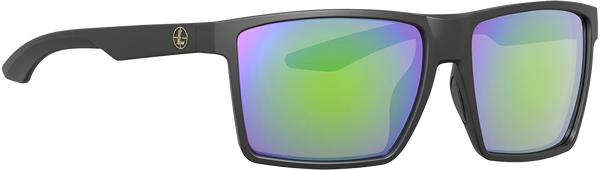 Leupold 184364 Performance Wear Desoto Emerald Mirror Lens Polycarbonate Matte Black Frame